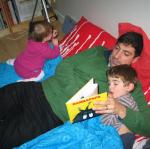 Au lit avec Papa
