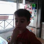Clément et une paille