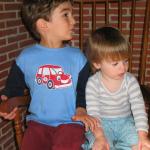 Sur la rocking chair