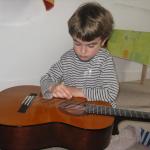 Clément et la guitare