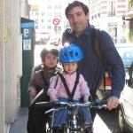 Sur le vélo de Papa