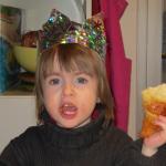Reine Lucie et son croissant