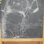 Dessin de Nathalie par Lucie