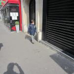 Clément dans la rue