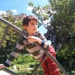 Clément au parc