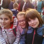 Lucie en classe verte