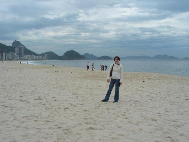 Premier jour, plage de Copacabana
