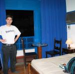 Chambre de l'hotel Santa Clara