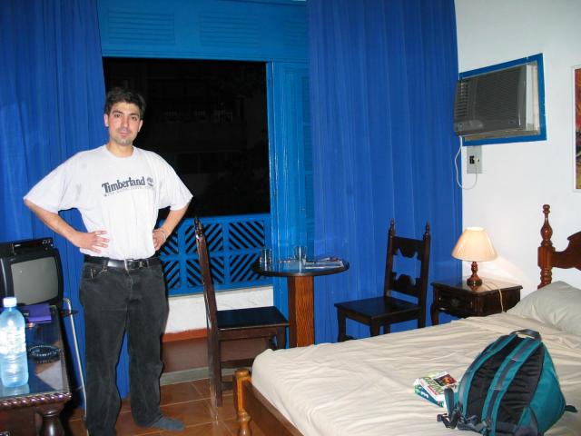 Chambre de l'hotel Santa Clara