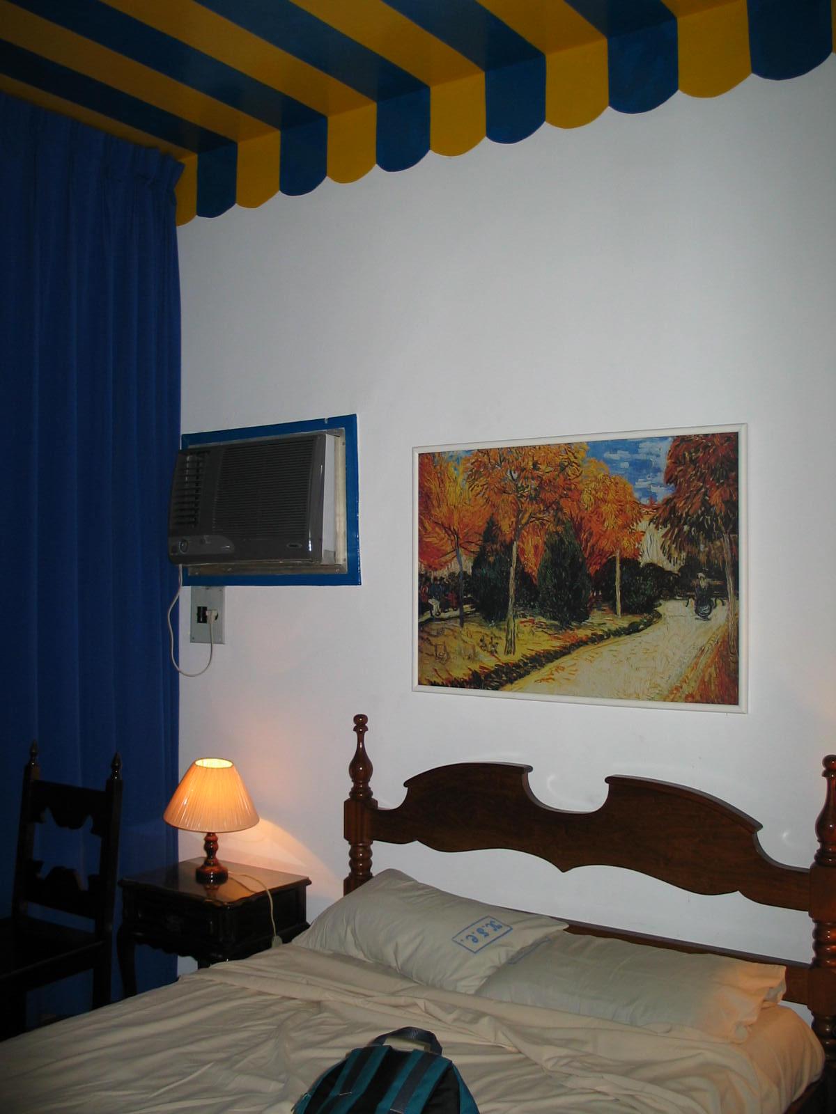 Vue sur la climatisation