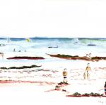 Plage vacances à Vanne le 06-08-03