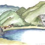 Plage de Kolimbitra à Tinos