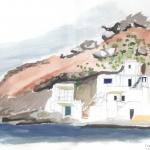 Plage de Rochari à Tinos