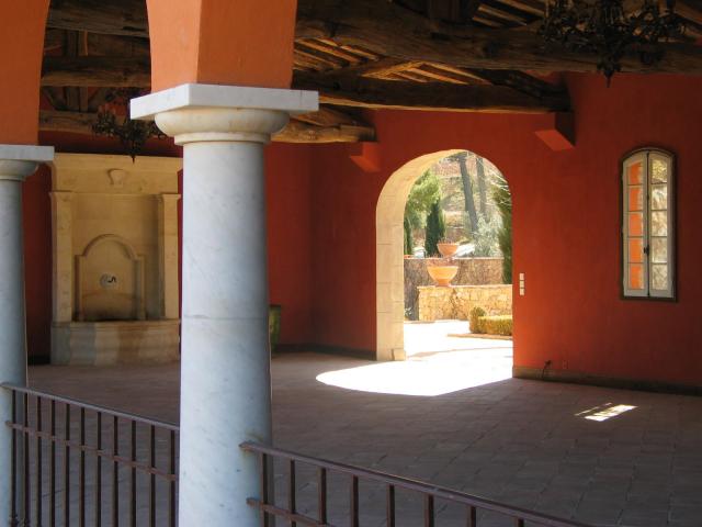 Lieu du coktail - cloître