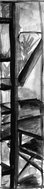 Angle de vue depuis la porte