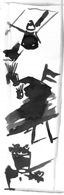 Chambre sous velux à Samoreau