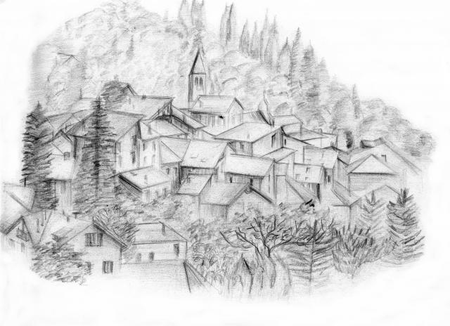 Village de St Martin de Vésubie