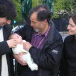 Clément et les grand-parents Mazet