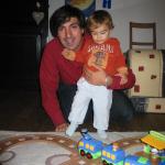 Le petit train avec papa