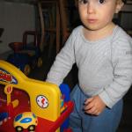 Le garage des mini-bolides